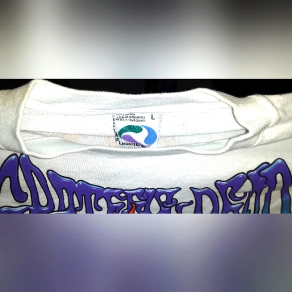 Vintage Grateful Dead/LiquidBlue tiedye tshirt,NOT PREOWNED,Pristine condition - Picture 2 of 8